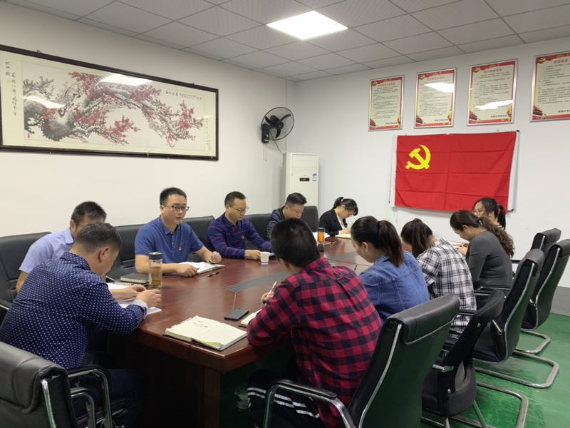 檢測公司黨支部召開“不忘初心、牢記使命”專題組織生活會